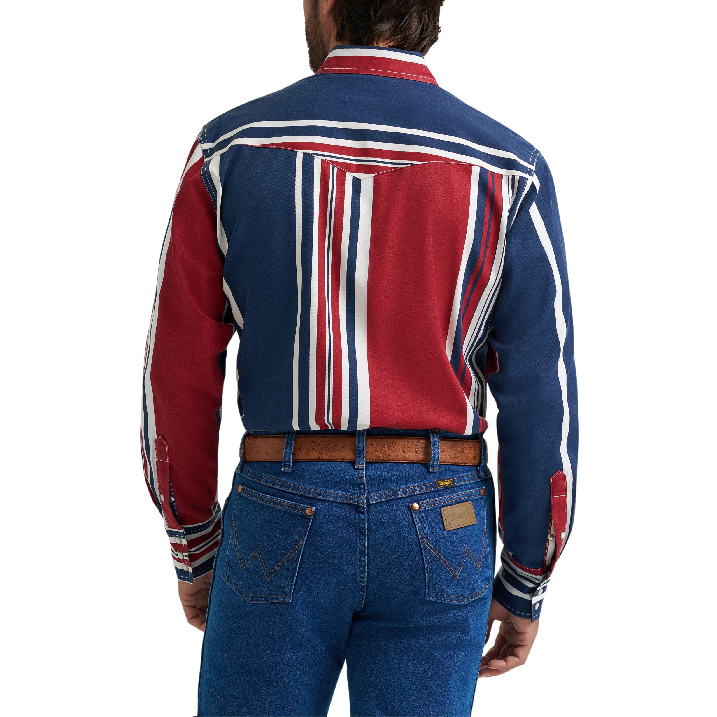 The Red White and Blue Brushpopper by Wrangler