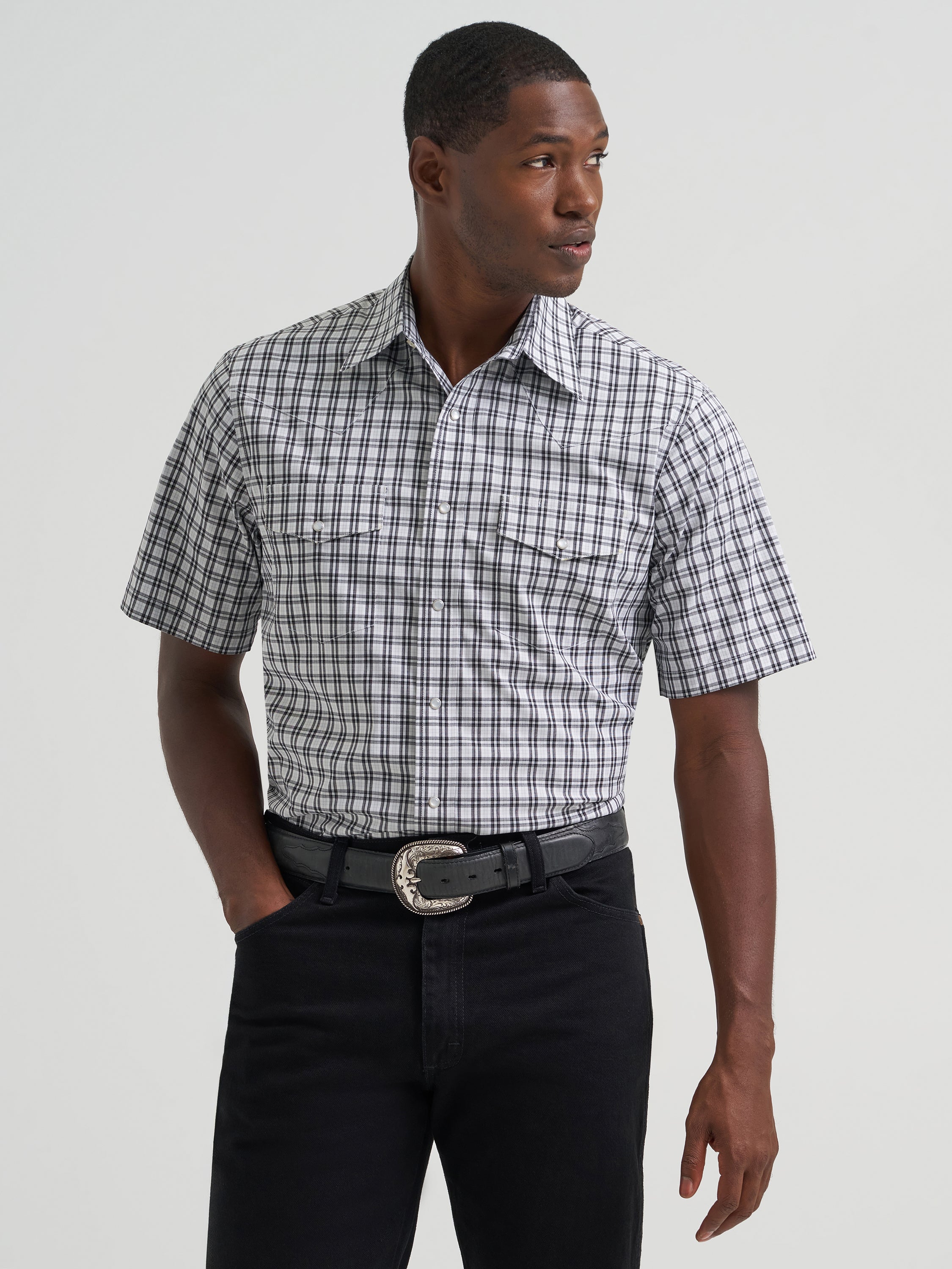 The Country Picnic Pearl Snap T-Shirt by Wrangler