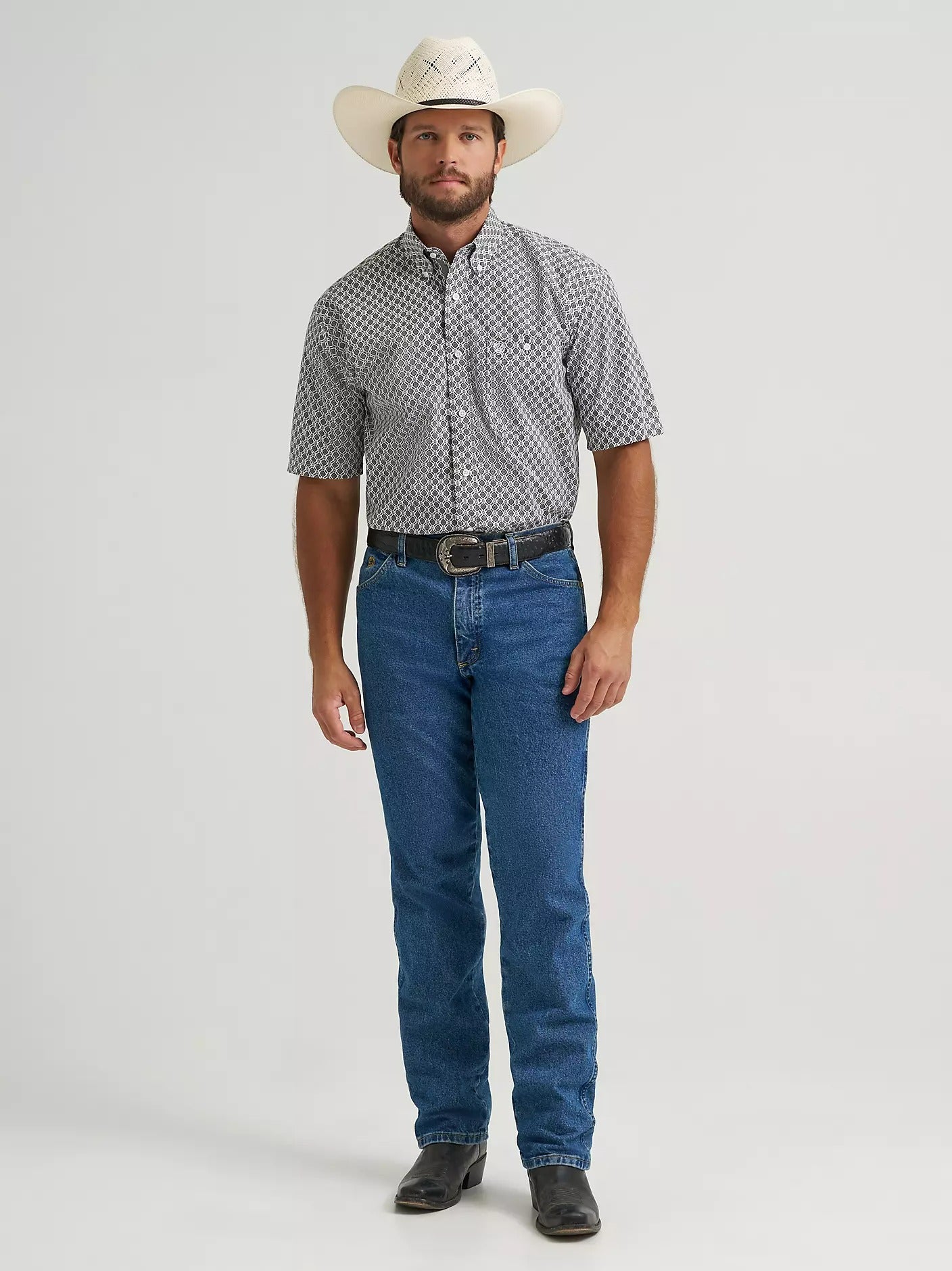 The Drinkin' Man Button Up T-Shirt by George Strait X Wrangler