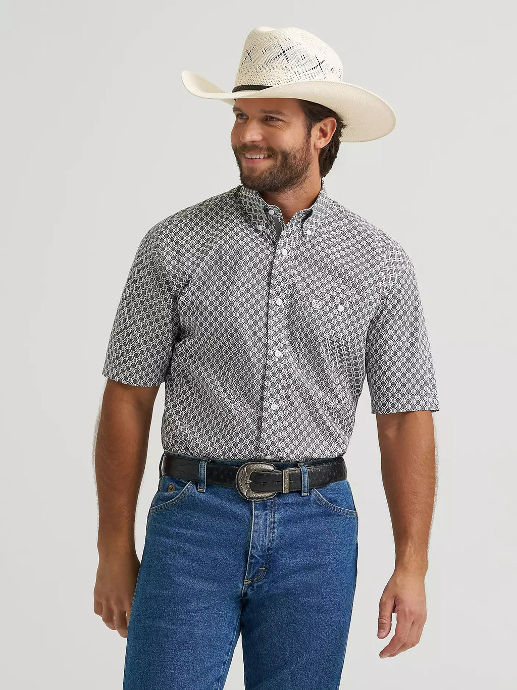 The Drinkin' Man Button Up T-Shirt by George Strait X Wrangler