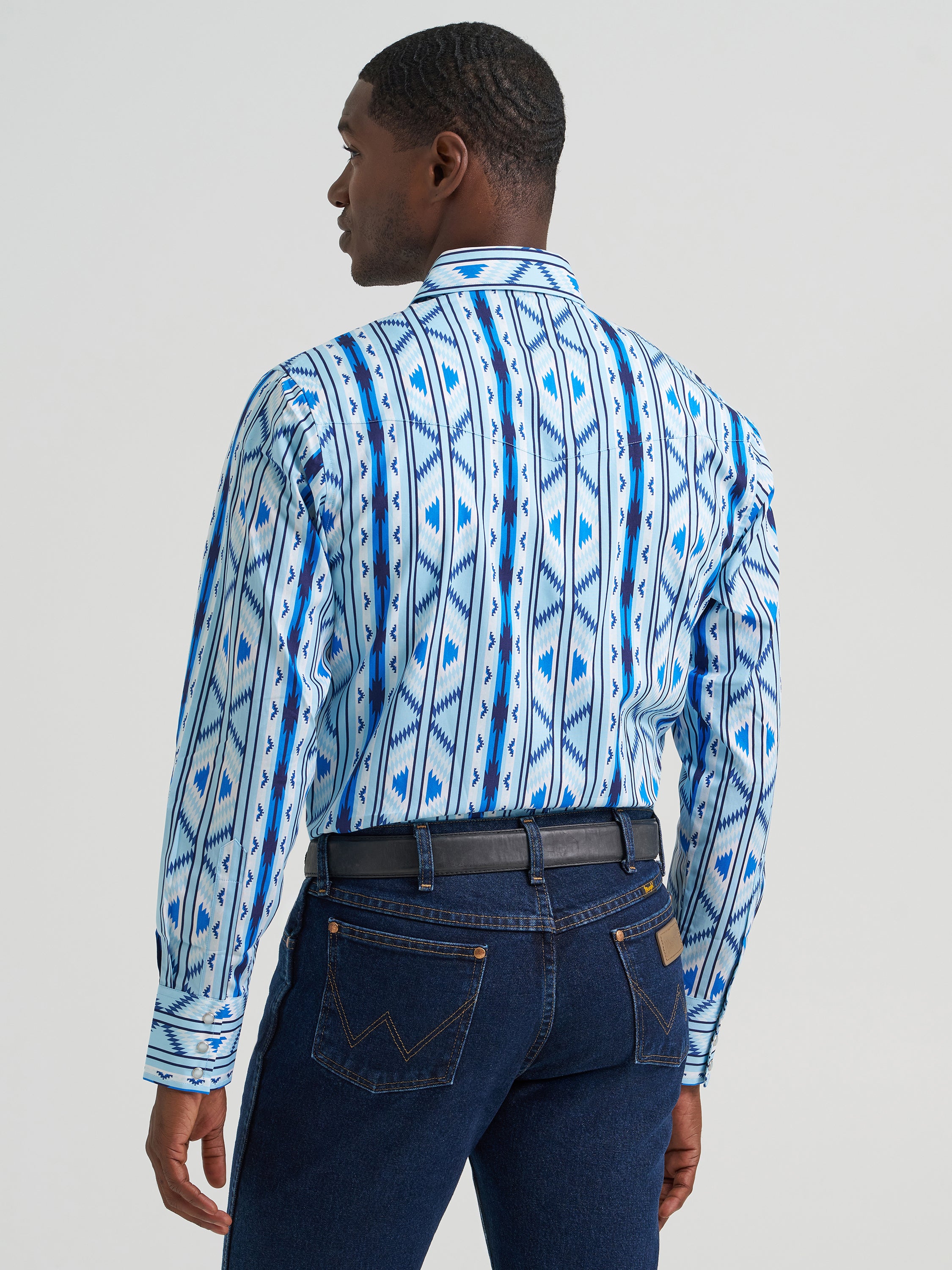 The Ramblin' Man Pearl Snap Shirt by Wrangler