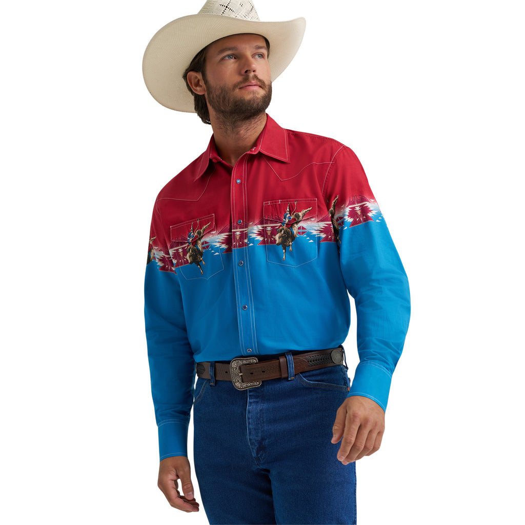 The Honky Tonk Man Pearl Snap by Wrangler