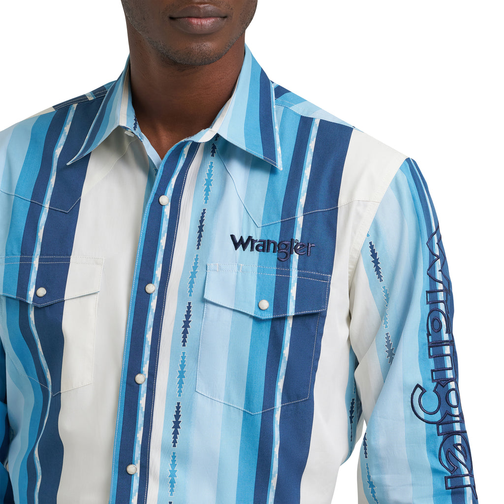 The Pick Up Man Pearl Snap by Wrangler