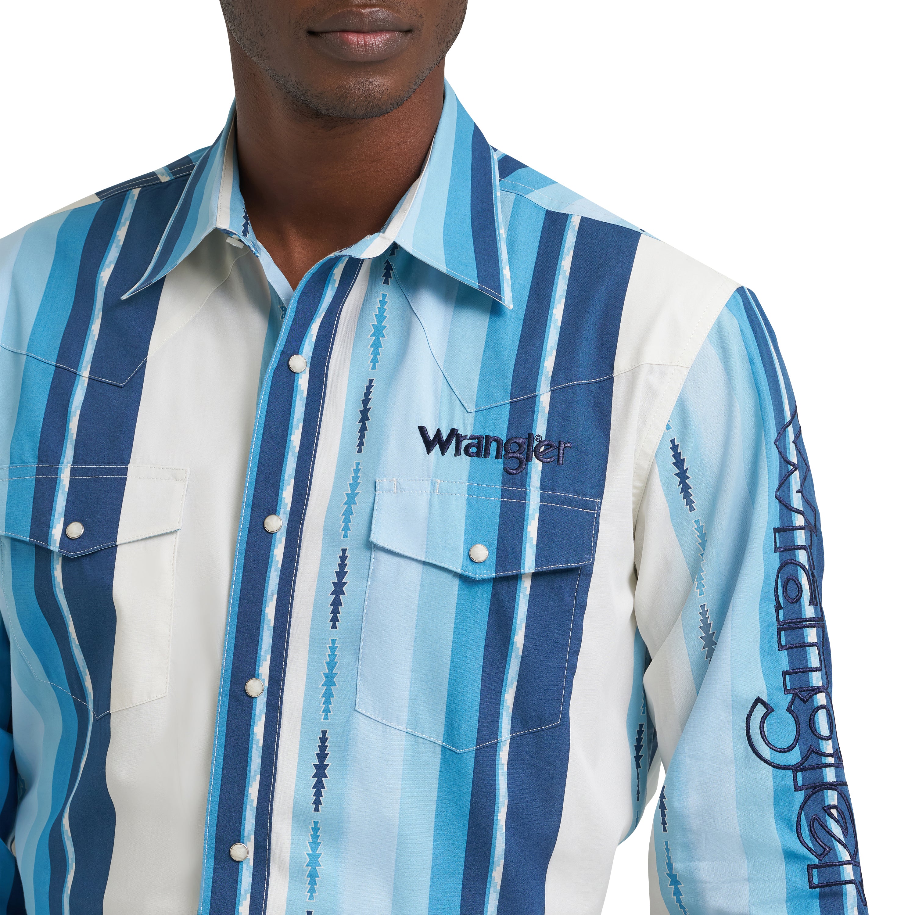 The Pick Up Man Pearl Snap by Wrangler