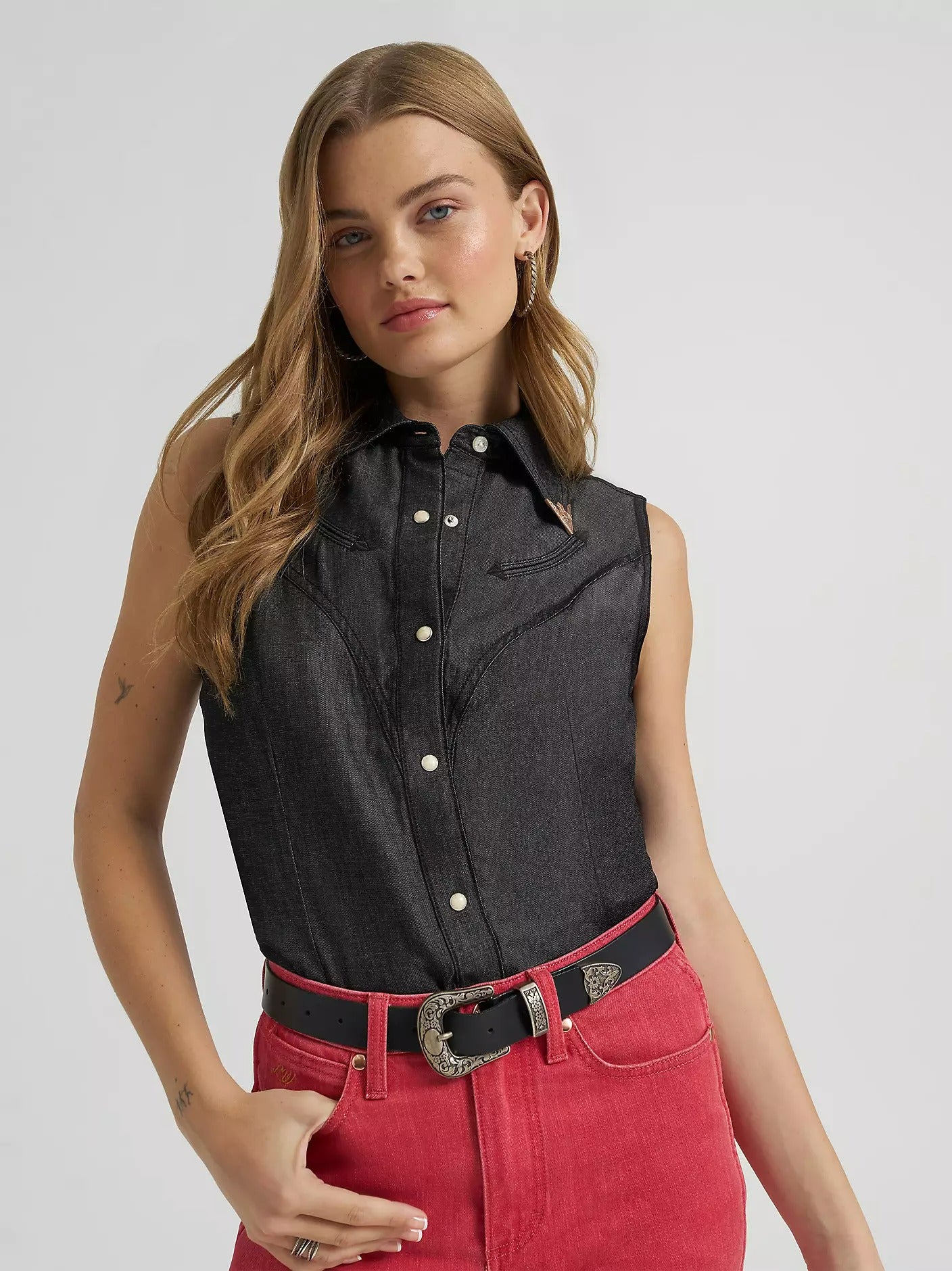 The Whirlwind Pearl Snap by Lainey Wilson X Wrangler
