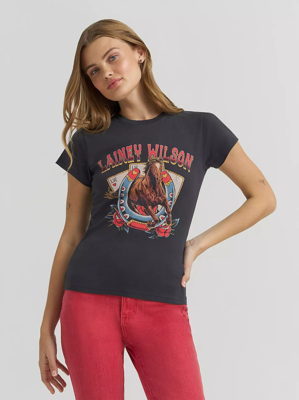 The Aces High Tee by Lainey Wilson X Wrangler