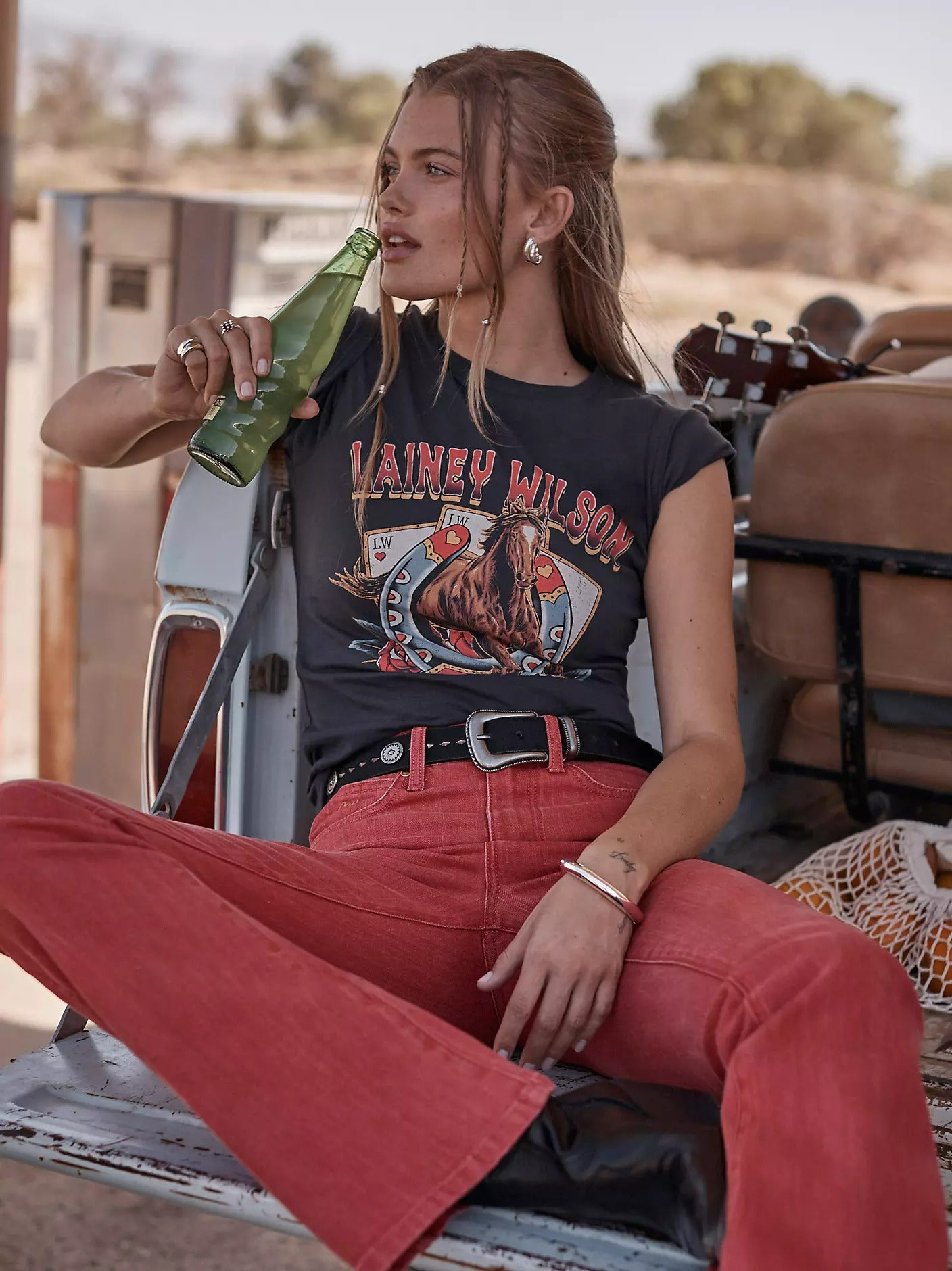 The Aces High Tee by Lainey Wilson X Wrangler