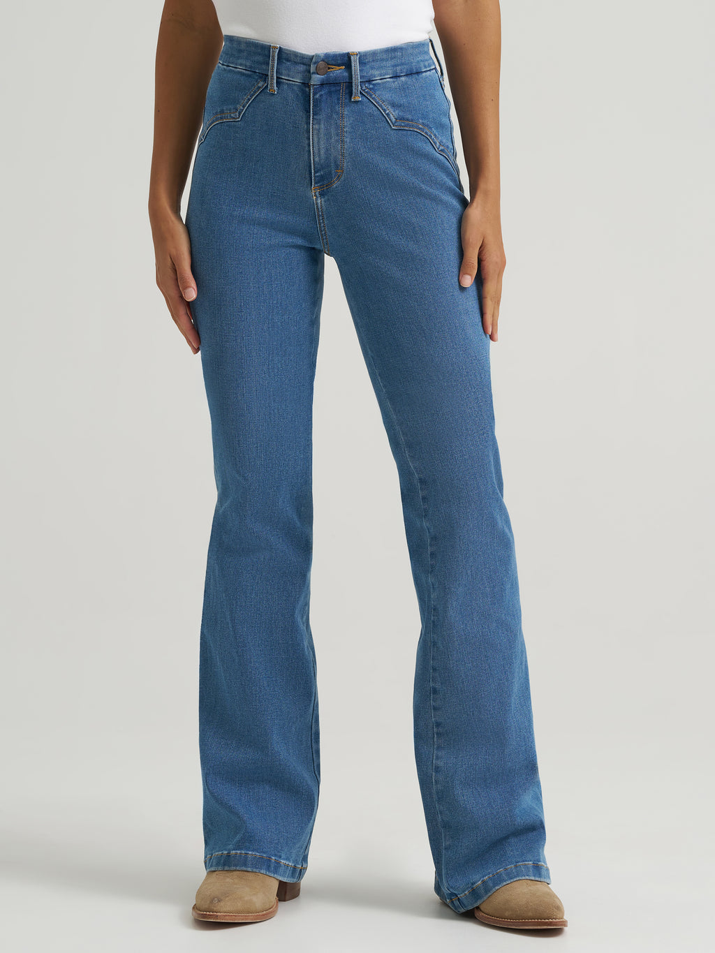 The Jemma Flare Bespoke Jeans by Wrangler