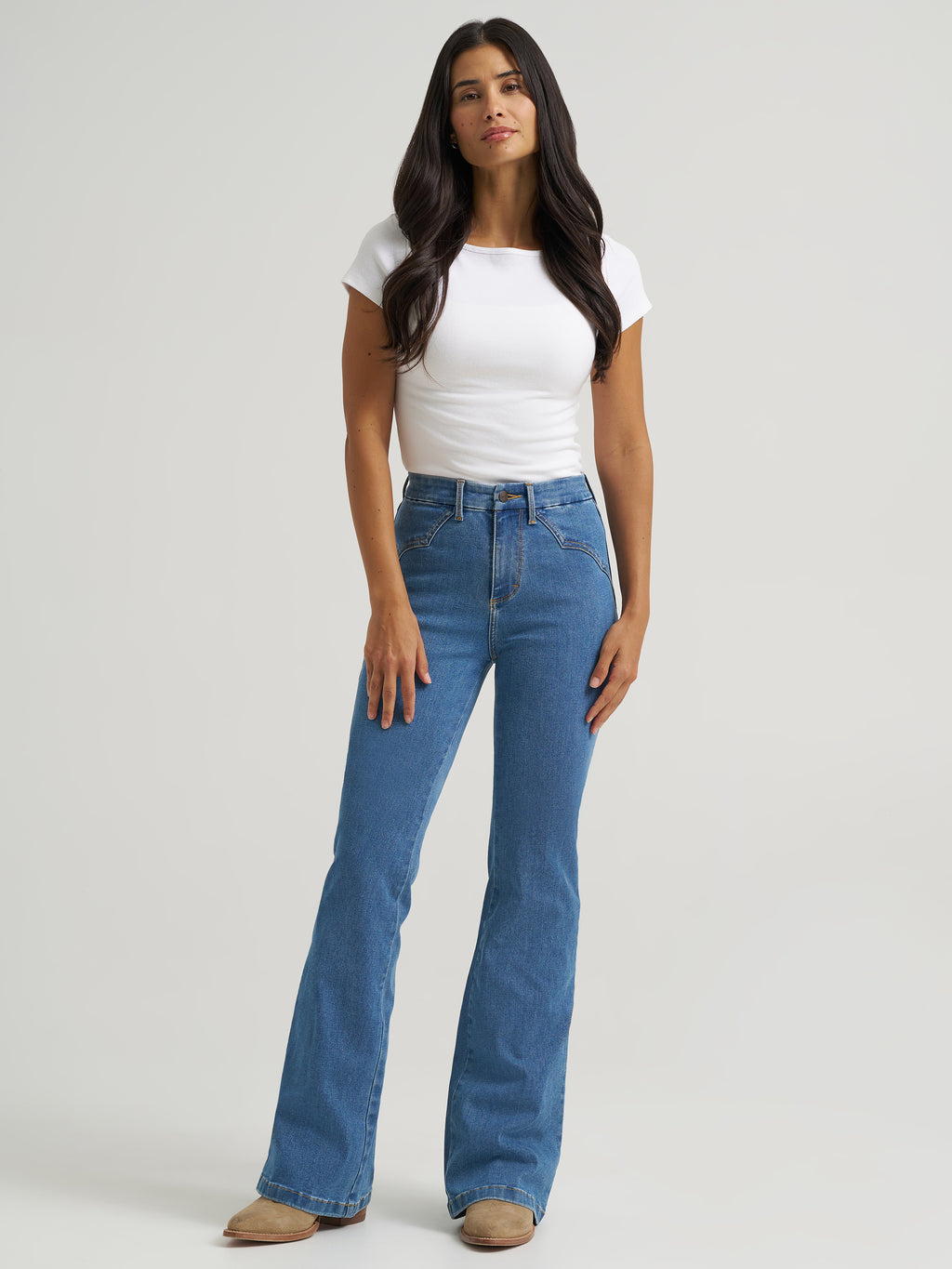 The Jemma Flare Bespoke Jeans by Wrangler