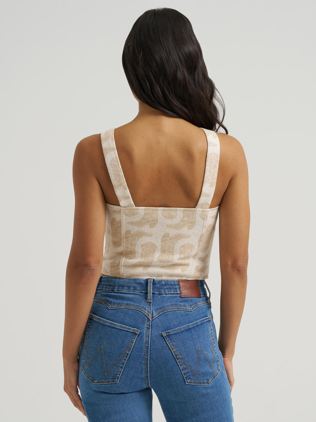 The Boot Boogie Corset Tank By Wrangler