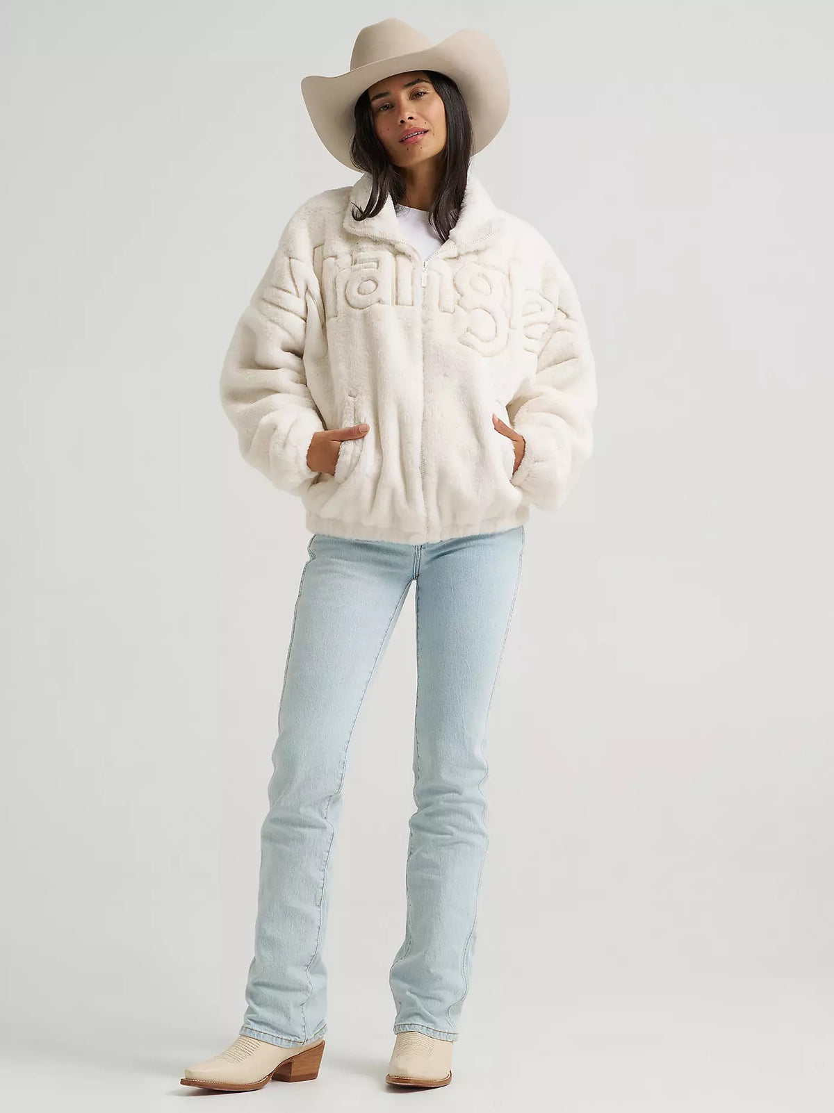 The Vanilla Sugar Women's Faux Fur Jacket by Wrangler