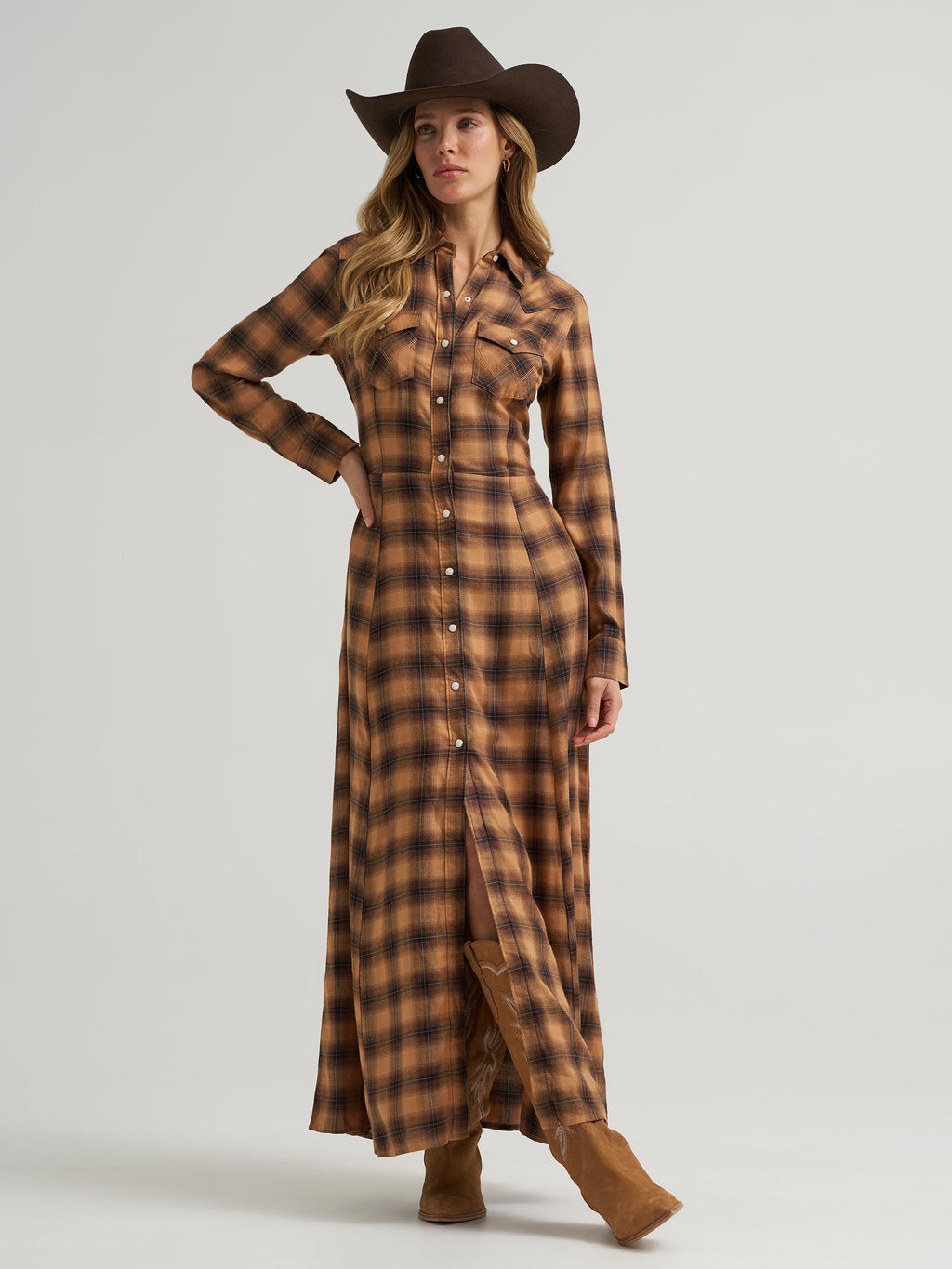 The Saddle Creek Maxi Dress by Wrangler