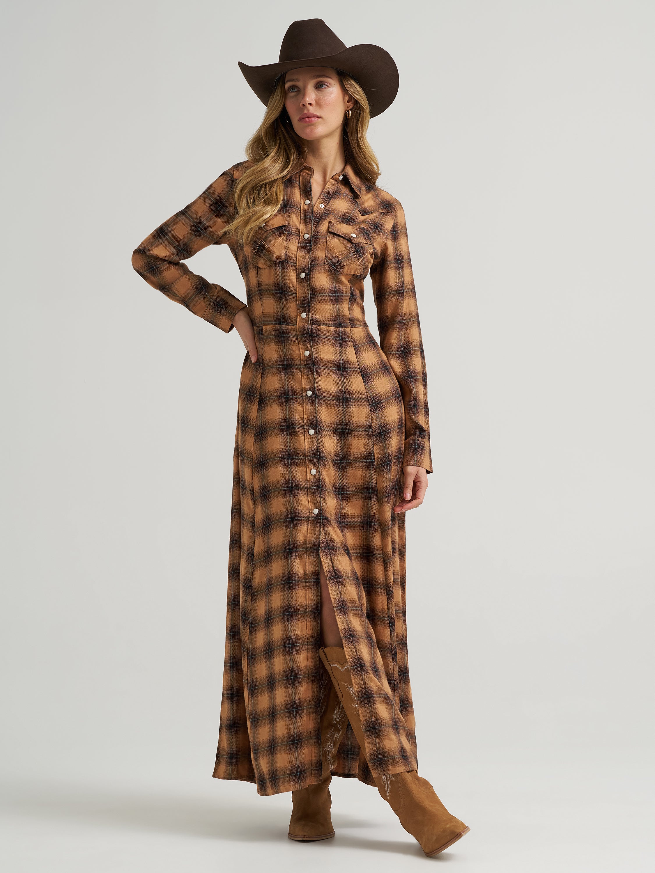 The Saddle Creek Maxi Dress by Wrangler