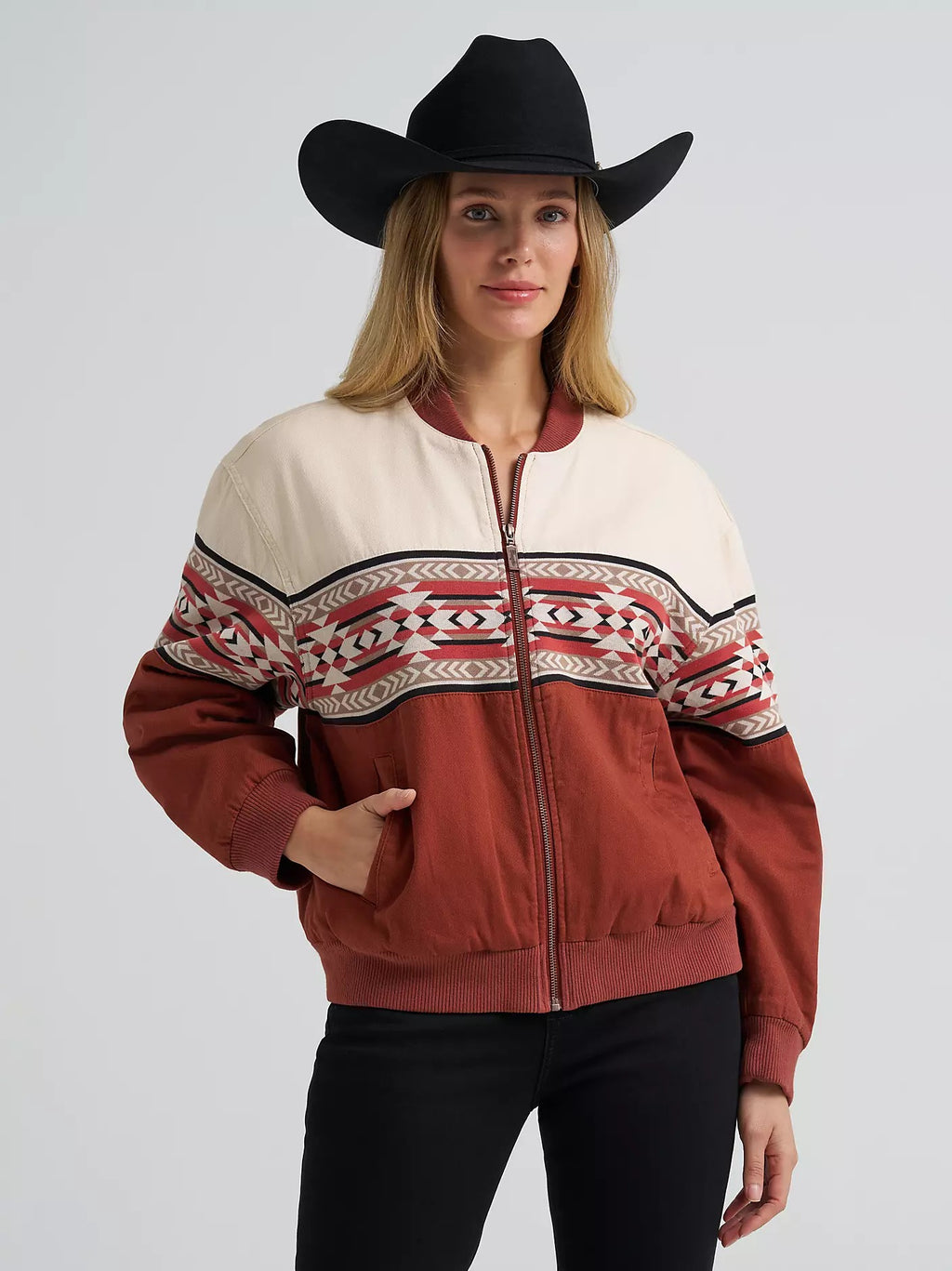 The Checotah Bomber Women's Jacket by Wrangler