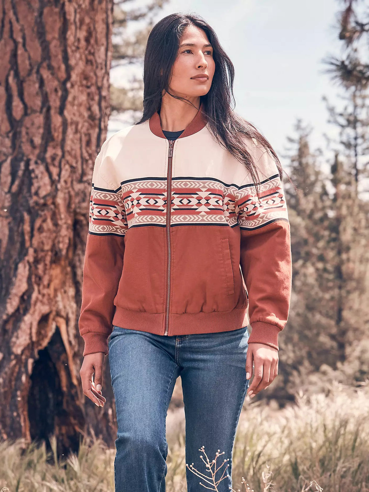 The Checotah Bomber Women's Jacket by Wrangler