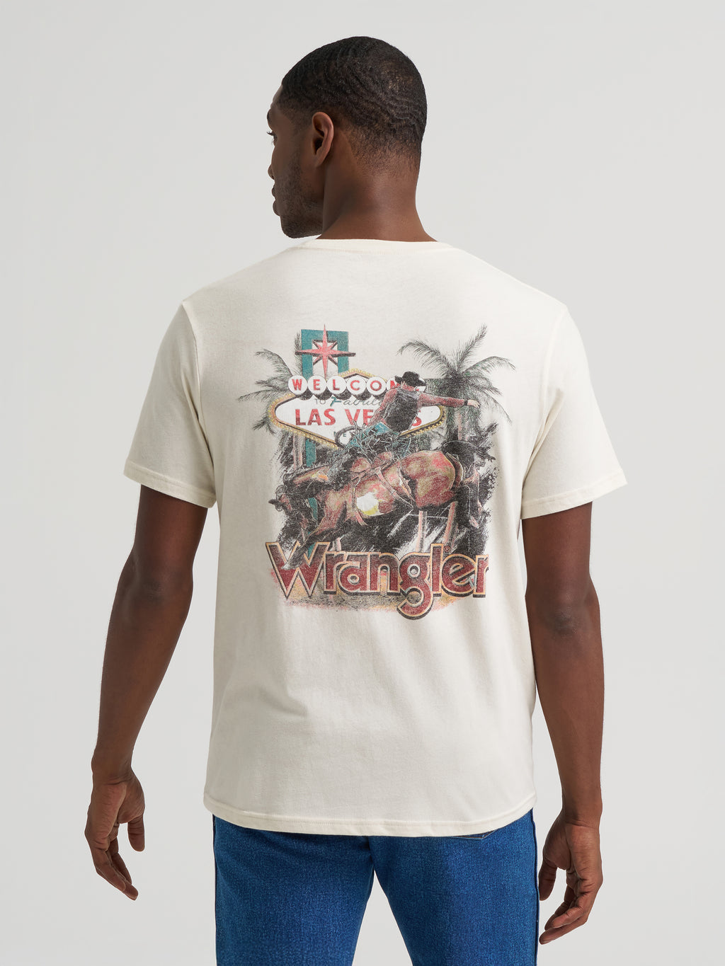 The Riding Vegas Men's T-Shirt by Wrangler