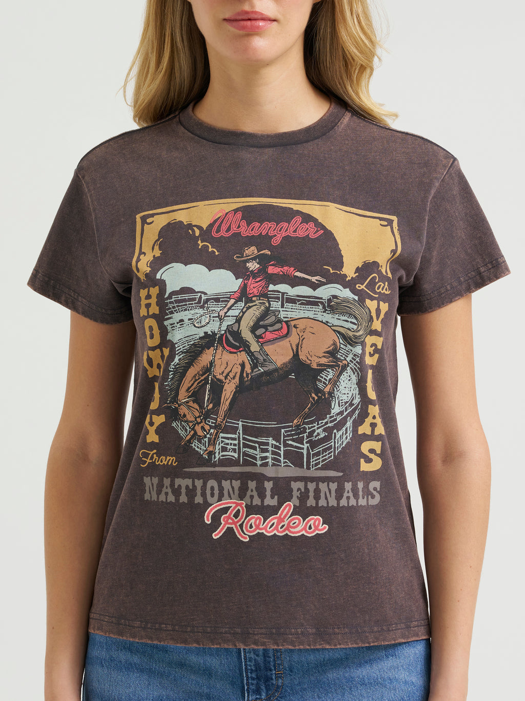 The National Finals Rodeo Women's T-Shirt by Wrangler