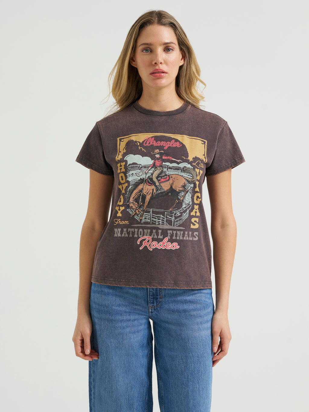 The National Finals Rodeo Women's T-Shirt by Wrangler