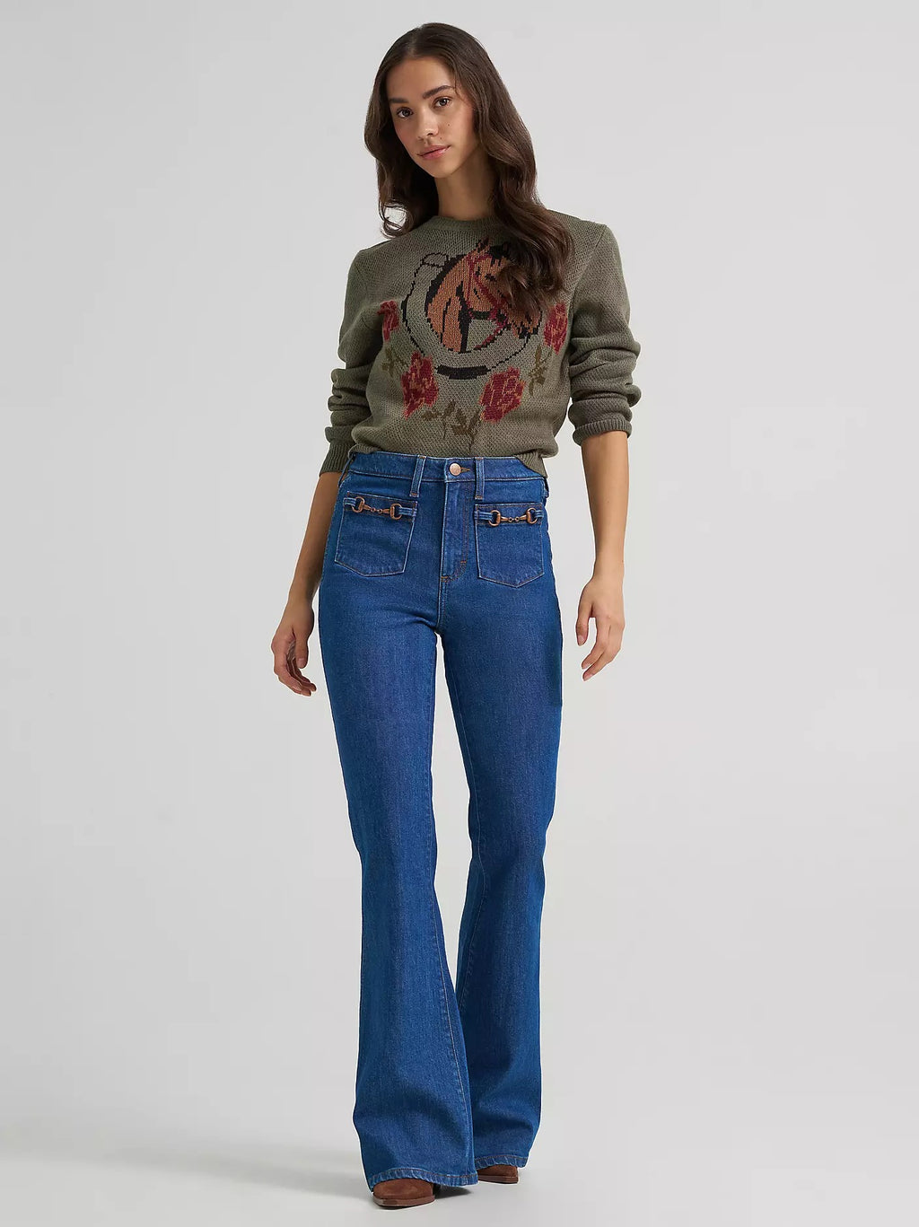 The Stay A While Women's Sweater by Wrangler
