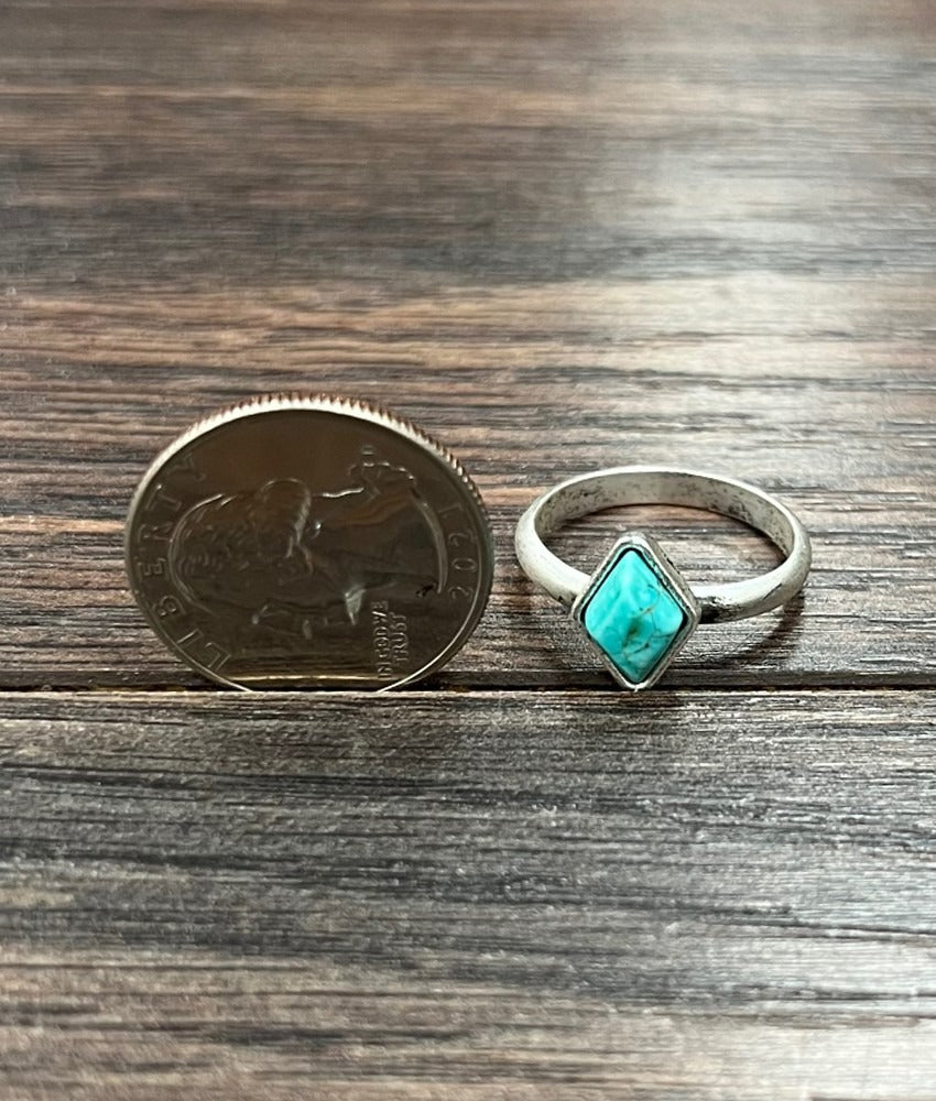 The Candy Diamond Adjustable Ring