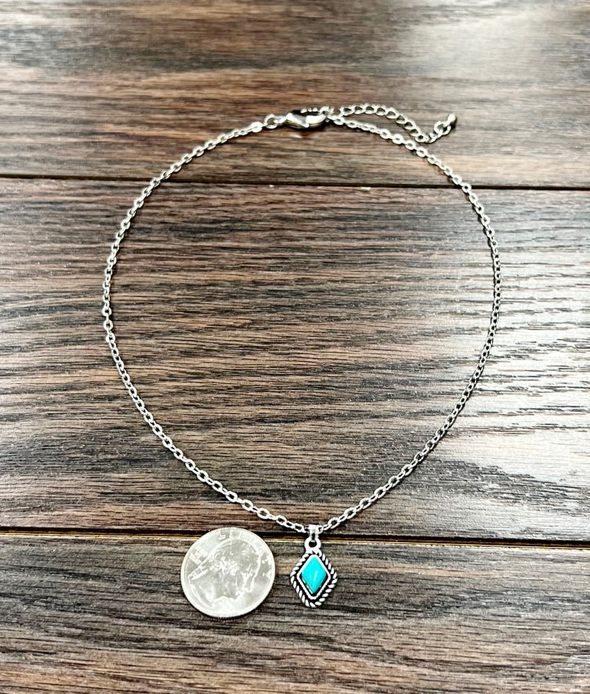 Diamond Dolly Necklace