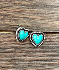 The Heart Concho Earring