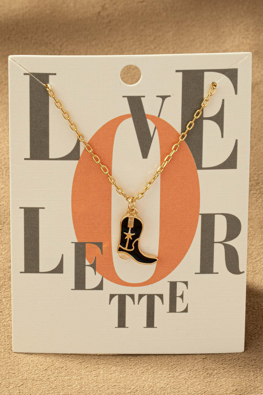 Black Loanstar Kicker Necklace
