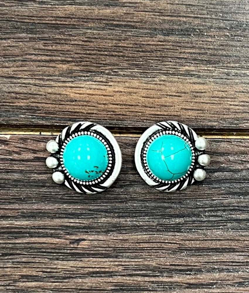 The Cowgirl Gumball Stud Earrings
