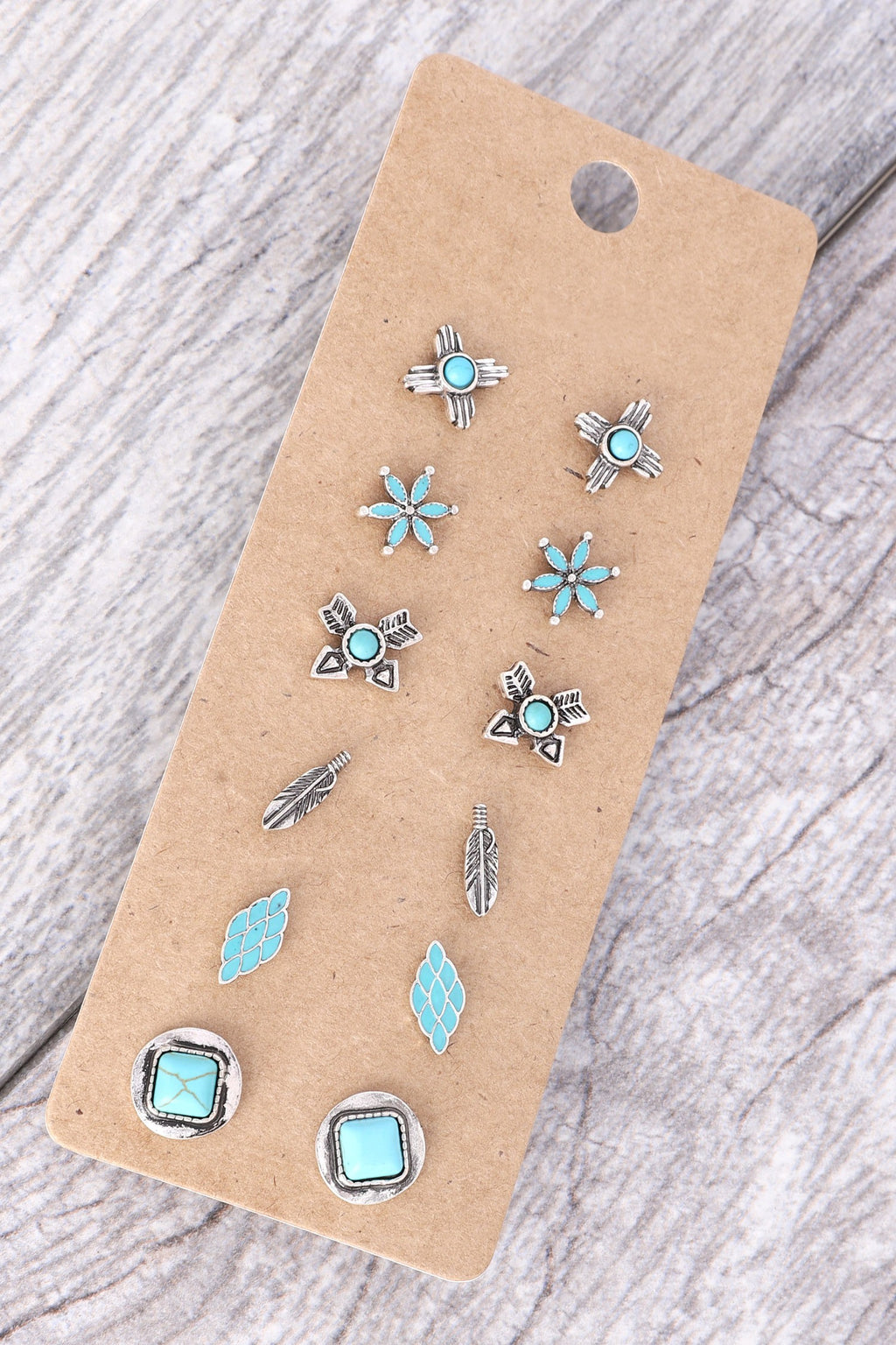 The Sadie Sue Earring Set - 6 pairs