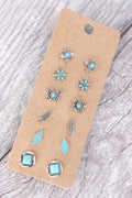 The Sadie Sue Earring Set - 6 pairs
