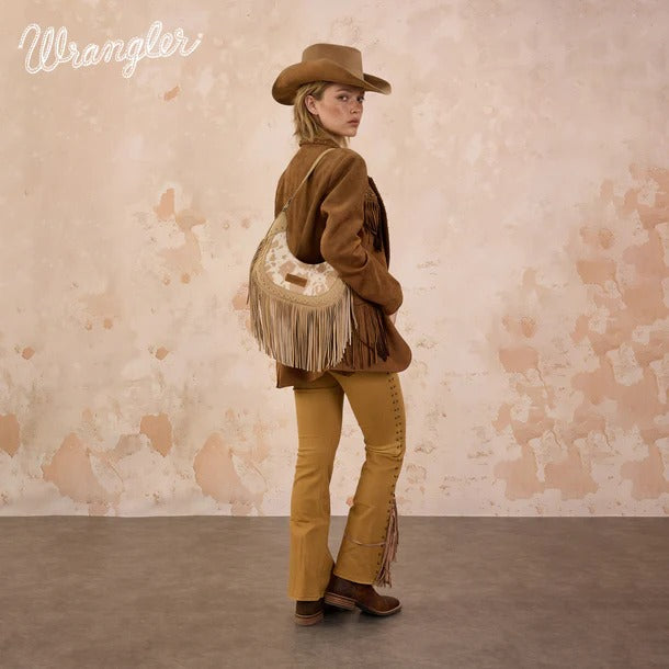 The Dairy Delight Next Gen Shoulder Purse in Buckskin by Wrangler