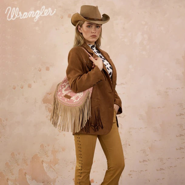 The Dairy Delight Next Gen Shoulder Purse in Strawberries & Cream by Wrangler