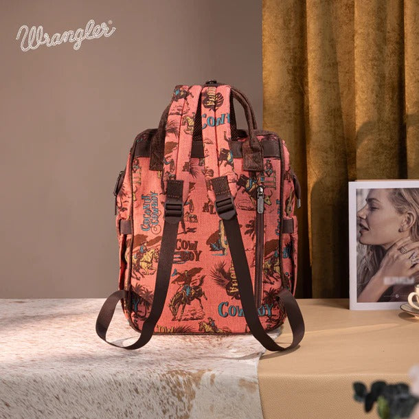 The Coconut Cowboy Callie Backpack by Wrangler - Hot Pink