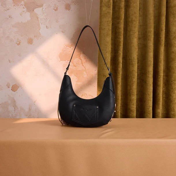 The Dairy Delight Next Gen Shoulder Purse in B/W by Wrangler