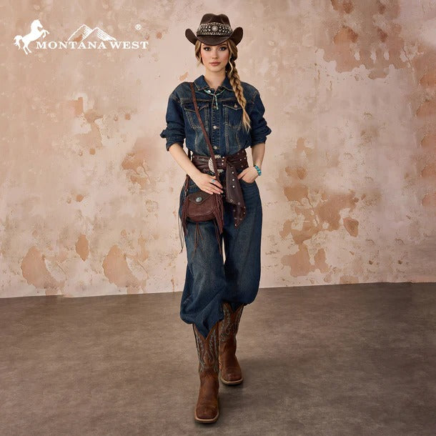 The Mini Coffees & Conchos Purse by Montana West