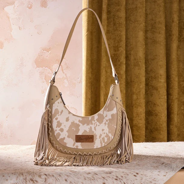 The Dairy Delight Next Gen Shoulder Purse in Buckskin by Wrangler