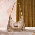 The Dairy Delight Next Gen Shoulder Purse in Buckskin by Wrangler