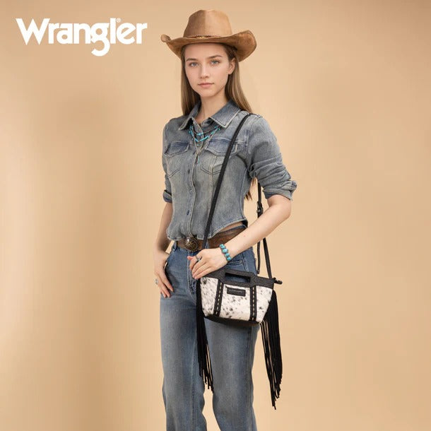 The Ranchette Purse in Black by Wrangler