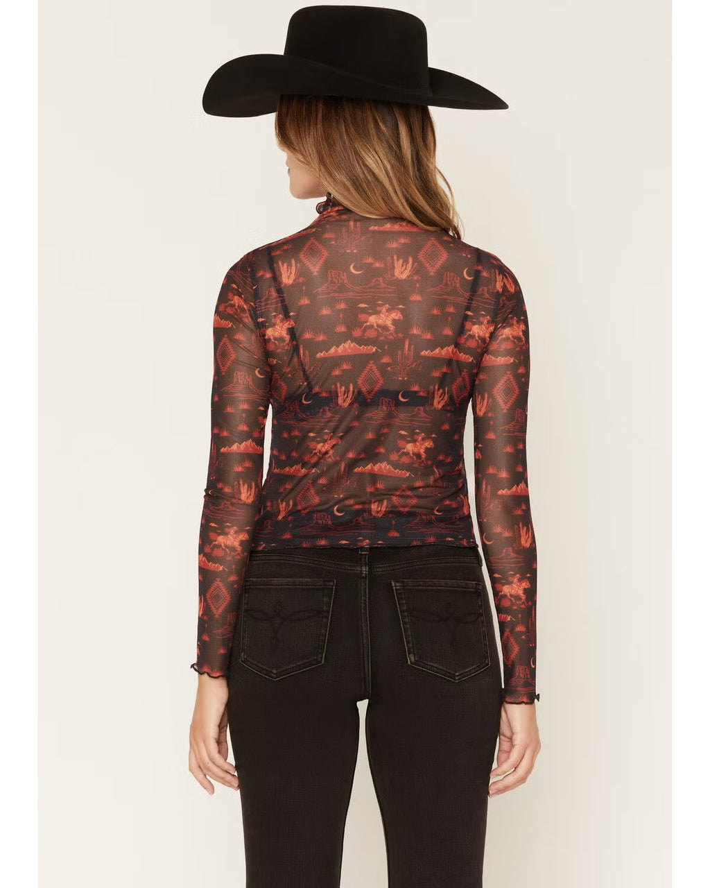 The Desert Dreams Mesh Top by Rock & Roll Denim