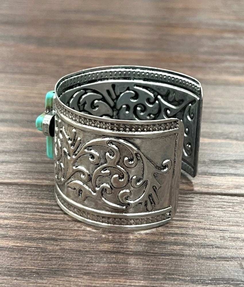 The Dakota Cross Cuff Bracelet