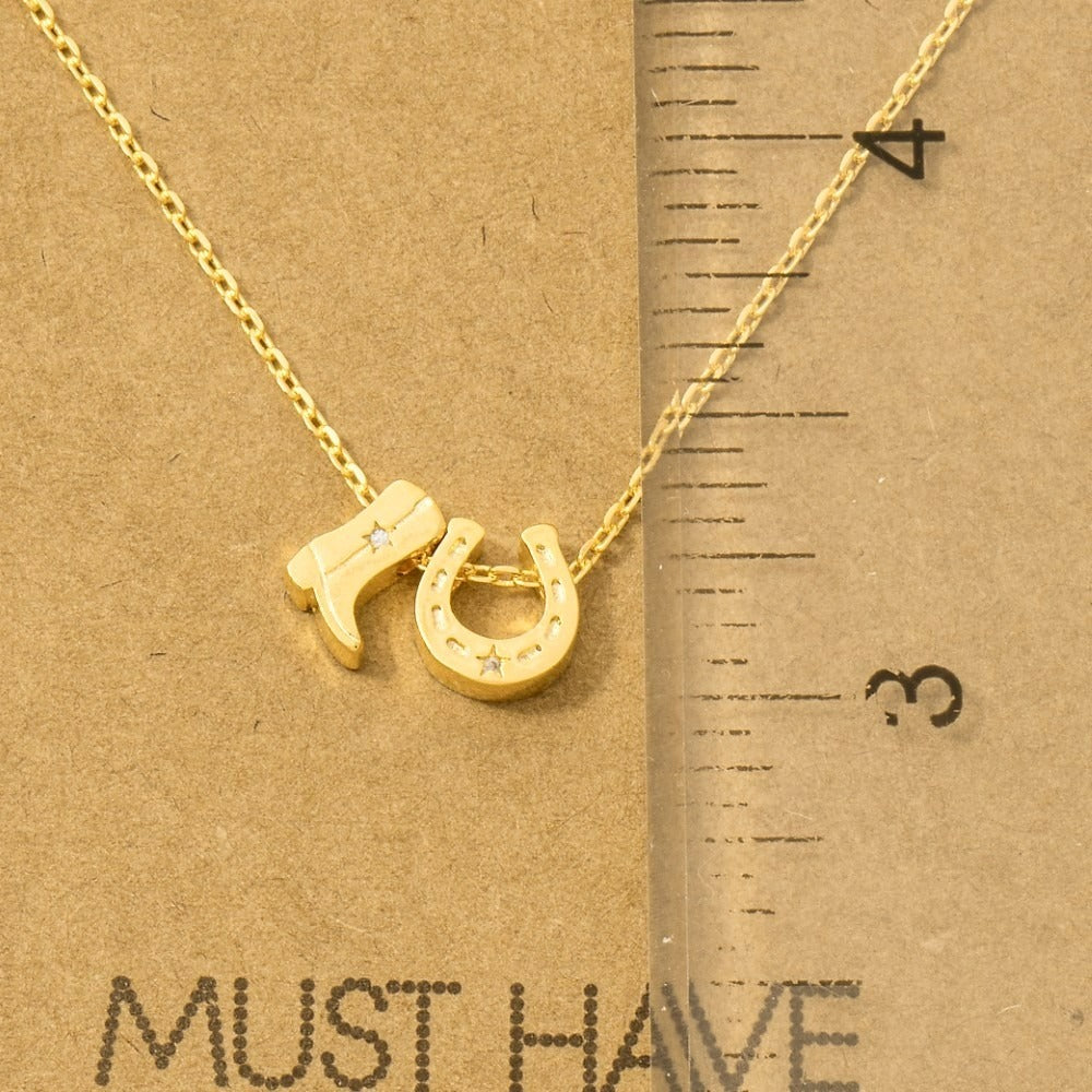 The Itty Bitty Charm Necklace - Gold
