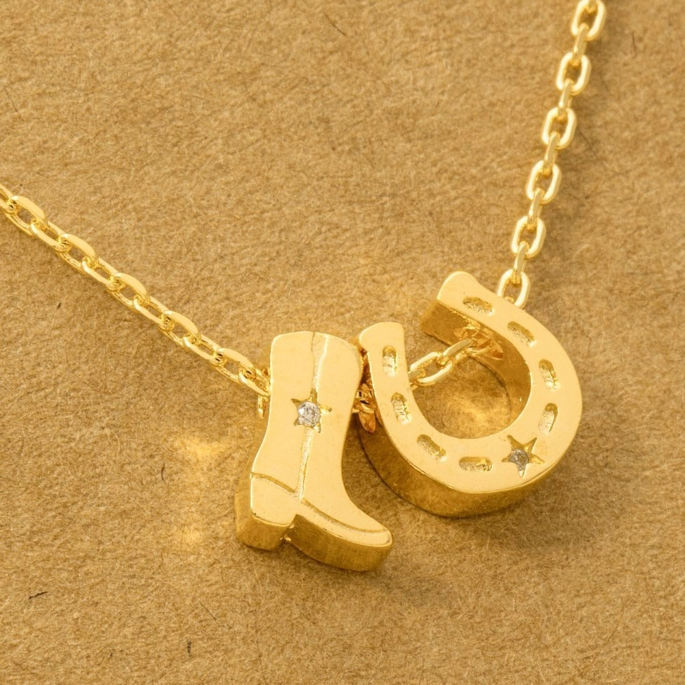 The Itty Bitty Charm Necklace - Gold