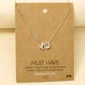 The Itty Bitty Charm Necklace - Sliver