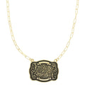 The Buckle Babe Necklace