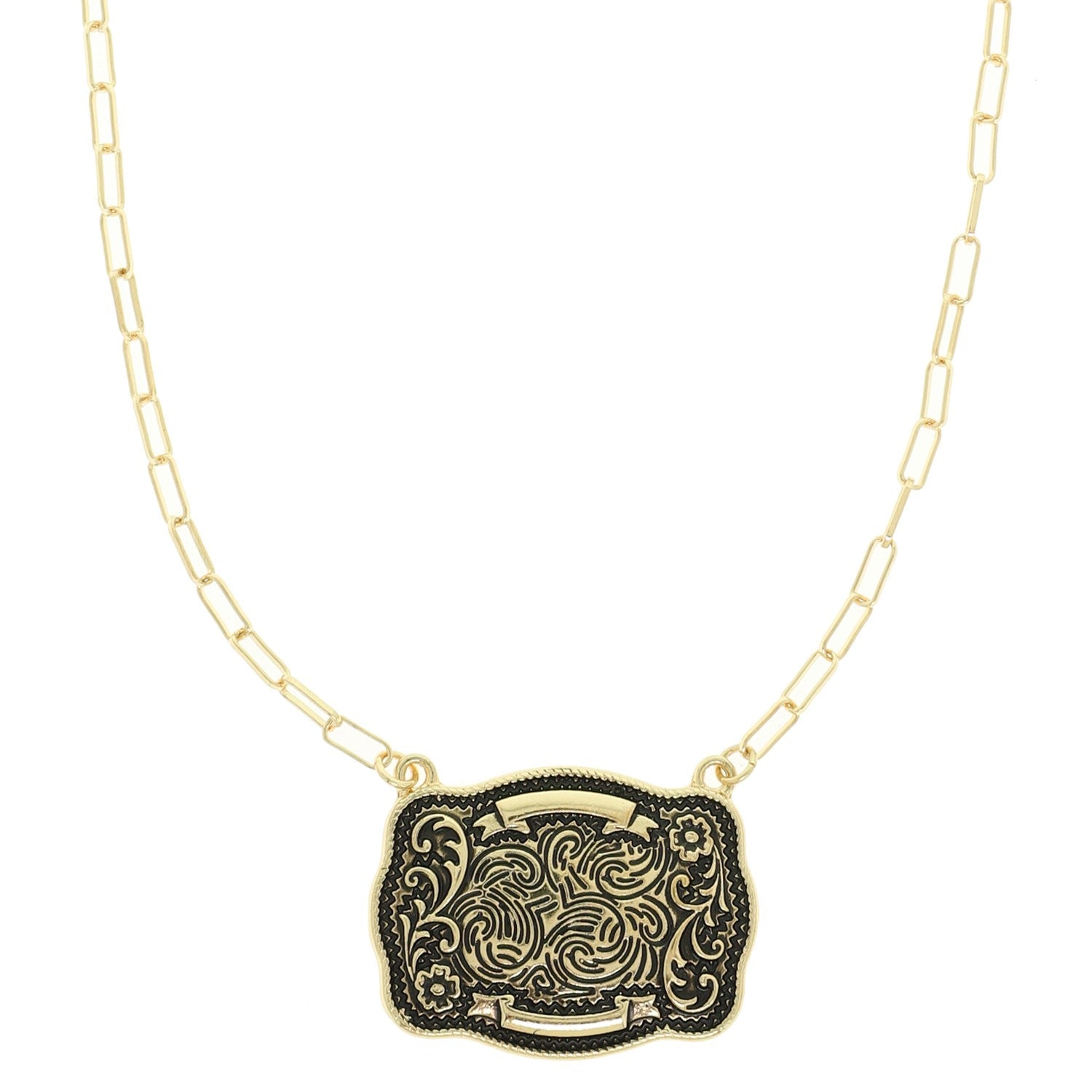 The Buckle Babe Necklace