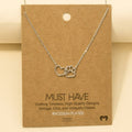 Best Pals Sliver Necklace