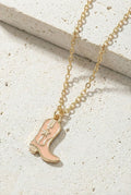 Peach Loanstar Kicker Necklace