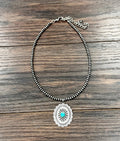 The Concho Canyon Navajo Pearl Necklace