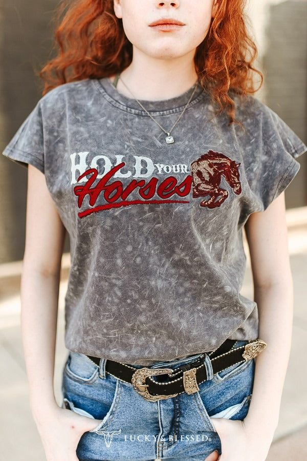 Hold Your Horses Tank By Lucky & Blessed