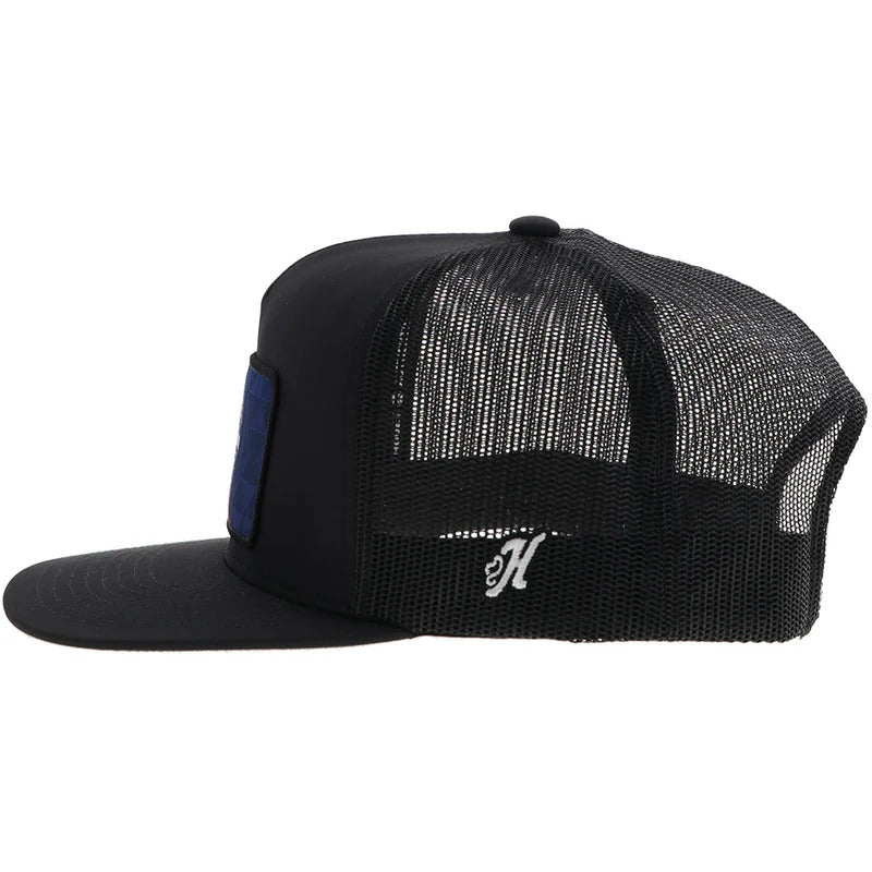 Pabst Aztec Patch Hat by Hooey in Black/Black
